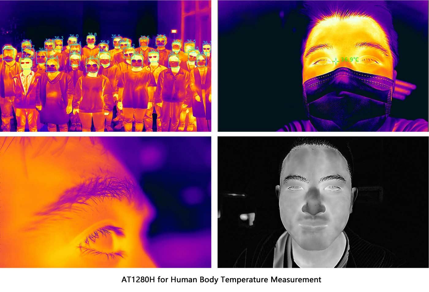 AT1280H Body Temperature Screening Smart Camera Applications
