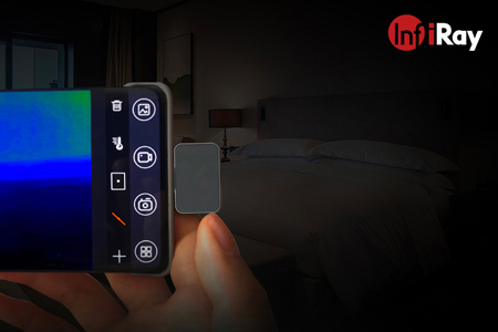 مكافحة السرقة في غرف الفنادق! أصغر كاميرا حرارية للهواتف الذكية تساعدك على العثور على الكاميرات المخفية