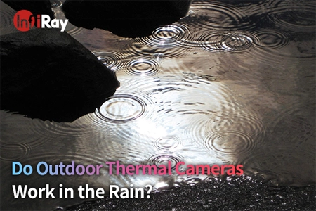 هل تعمل الكاميرات الحرارية الخارجية في المطر ؟